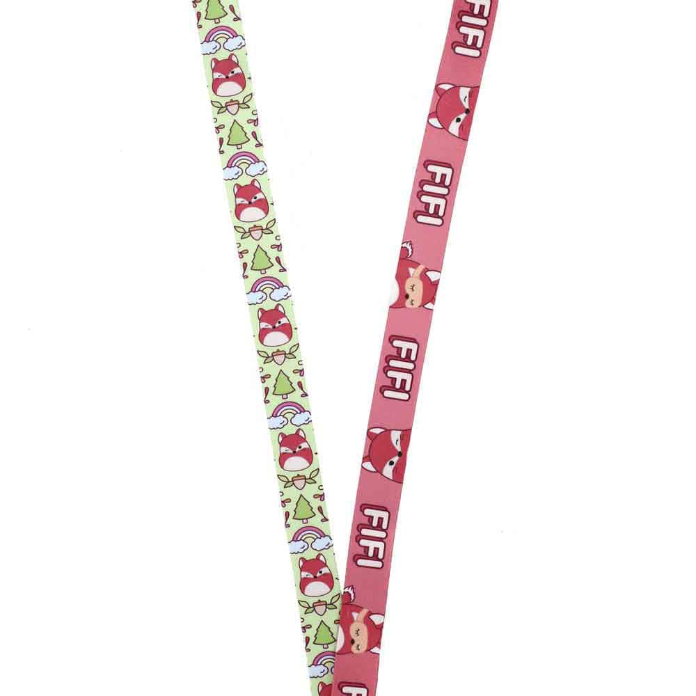 BioWorld Lanyard Squishmallows Fifi The Fox Reversible Lanyard LAY1G2XSQMPP00