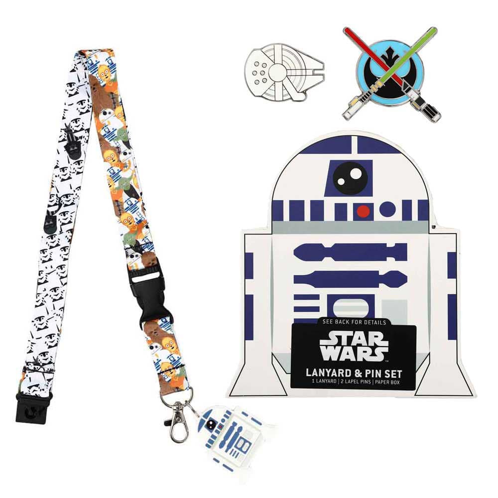 BioWorld Lanyard Star Wars Rebellion Pin & Lanyard Gift Set CMA0KD7STWPP00