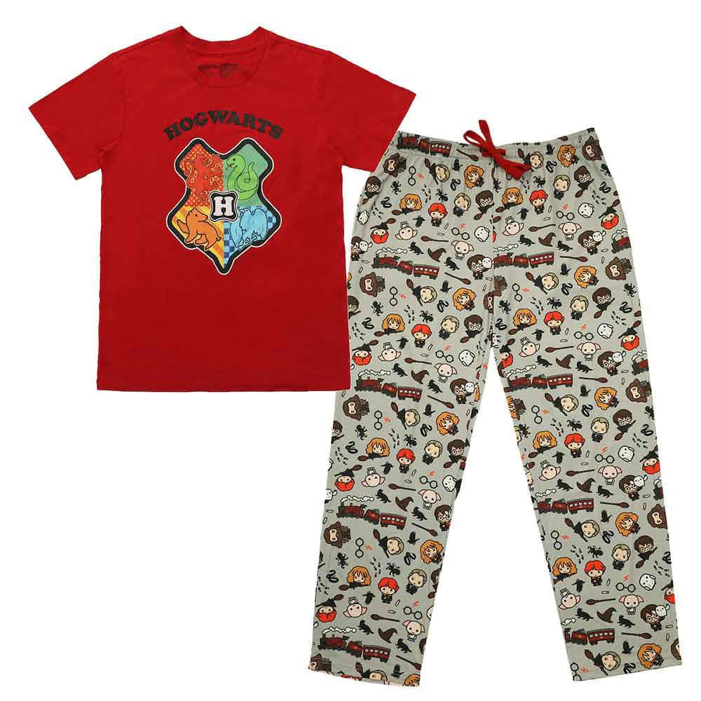 BioWorld Pajamas Harry Potter Hogwarts Sleepware Set