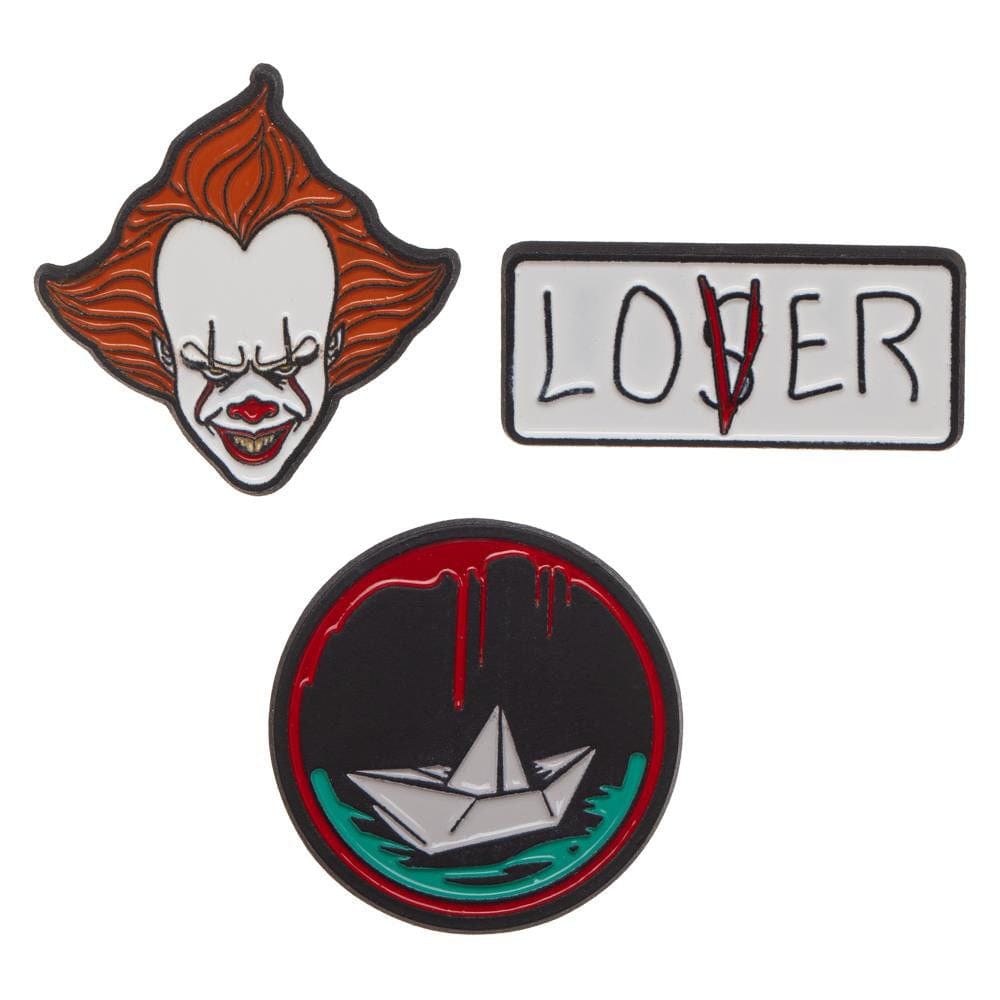 Bioworld IT Pennywise Enamel Pins Set