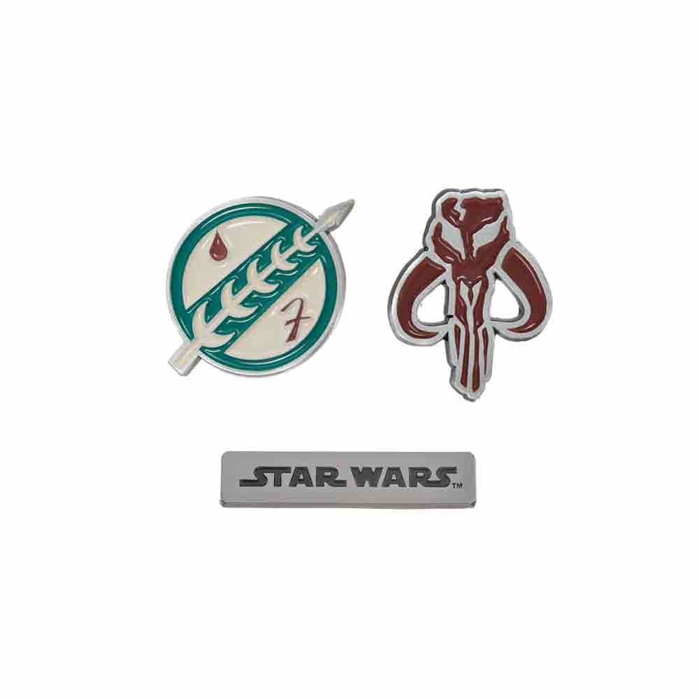 Bioworld Star Wars Boba Fett Enamel Pins Set