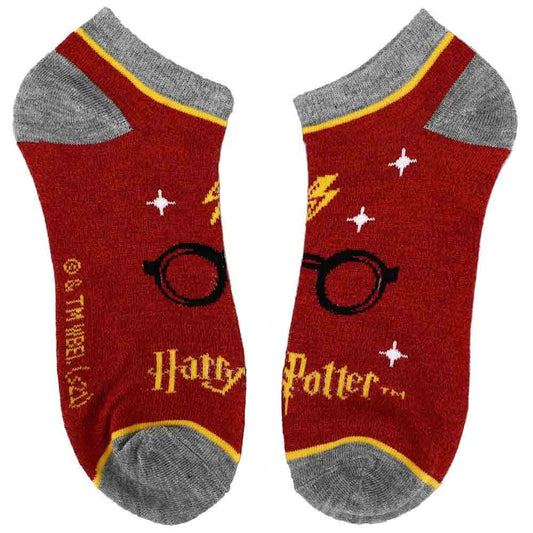 BioWorld Socks Harry Potter Hogwarts Ankle Socks 5pk ASF09L6HPTPP00