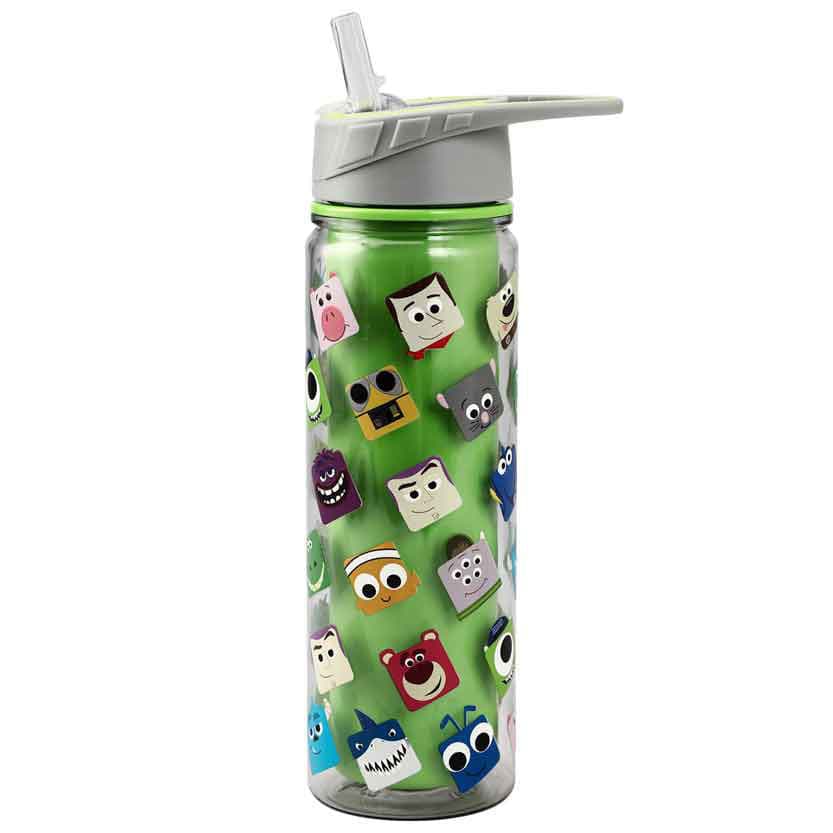 BioWorld Tumbler Disney Pixar Plastic Water Bottle 16oz