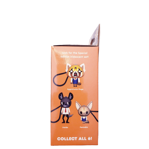 Bullsitoy Keychain Sanrio Aggretsuko Plush Danglers Bag Clip BIT082052823