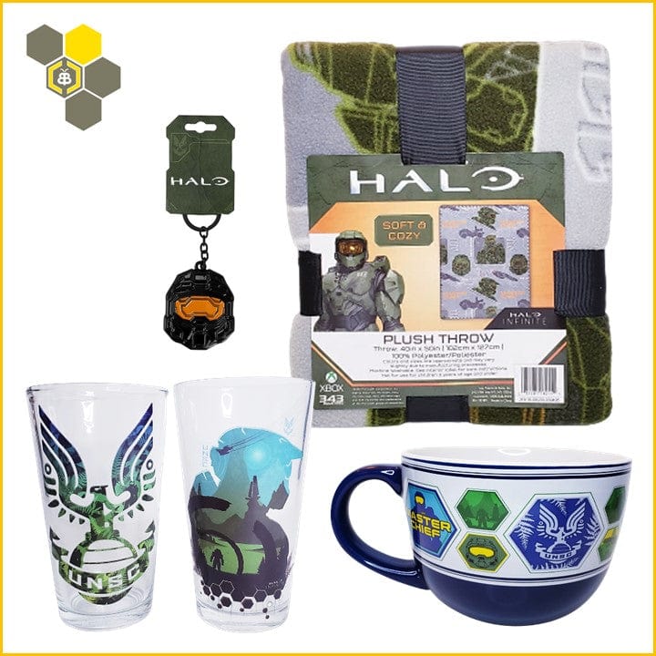 Collective Hobbees Gift Microsoft Xbox Halo Gamer Gift Set CHB21XHAL