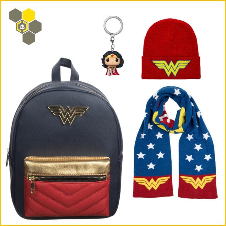 cheap mini backpacks sets DC Comics Wonder Woman Mini Backpack Gift Set – Collective Hobbees