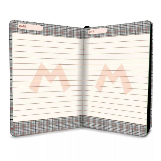 Nintendo Super Mario Bros. Hardcover Plaid Journal