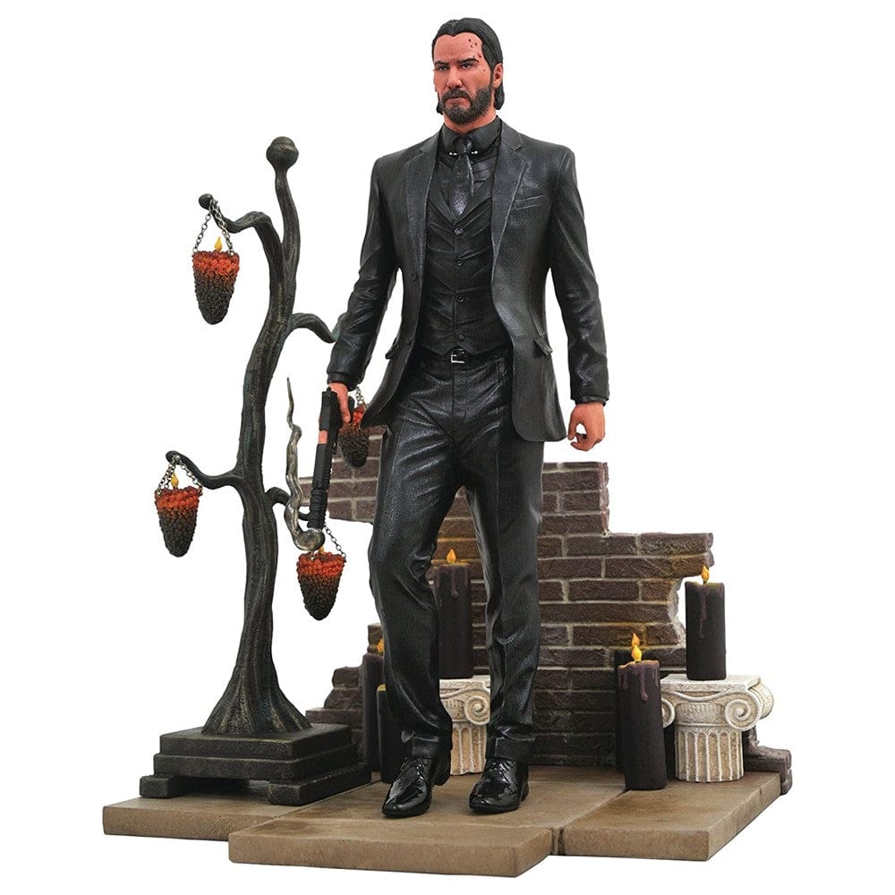 Diamond Select Toys Vinyl Statue John Wick 2 Gallery Diorama Statue DC83036