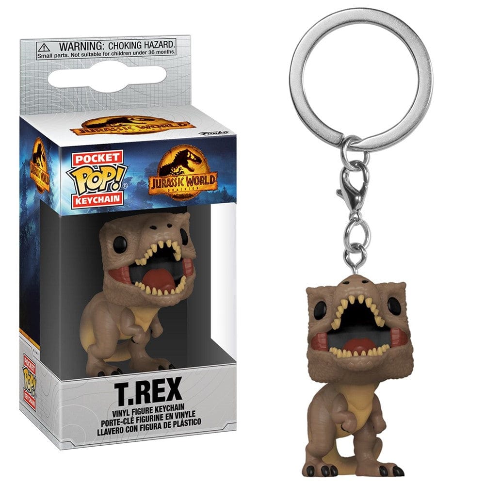 Funko Keychain Jurassic World: Dominion T. Rex Pocket Pop! Keychain FU55300