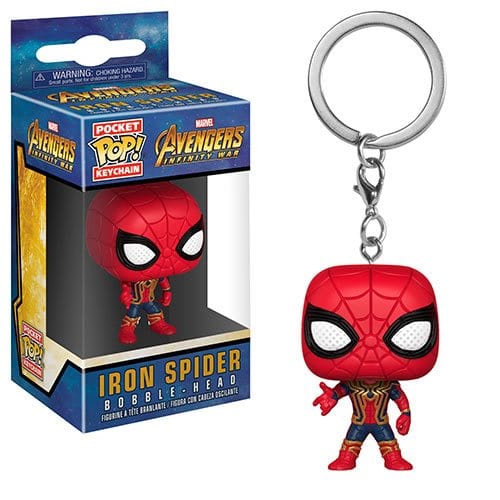 Marvel Avengers Infinity War Iron Spider Pocket Pop! Vinyl Figure Keychain