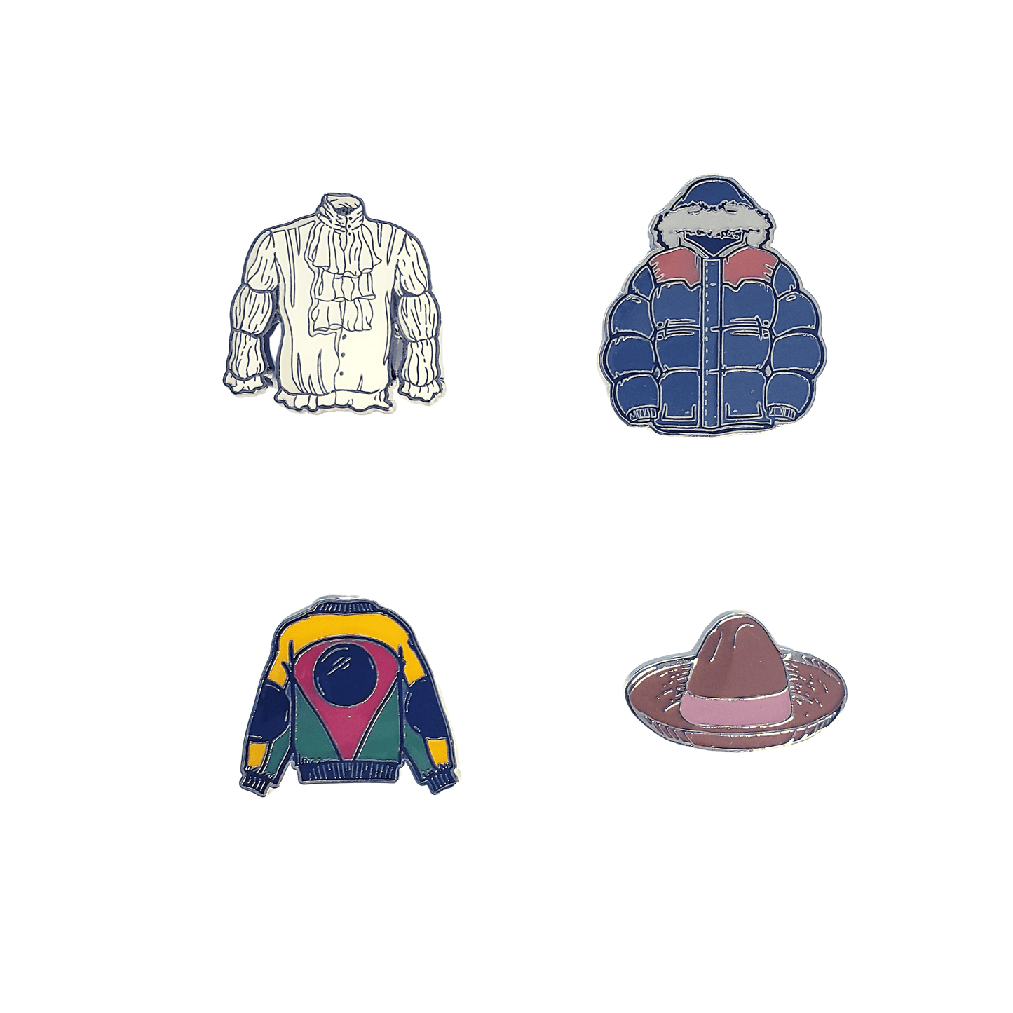 Funko Seinfeld Enamel Pins 4-pack