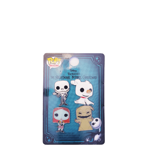 Disney The Nightmare Before Christmas Enamel Pins 4-pack
