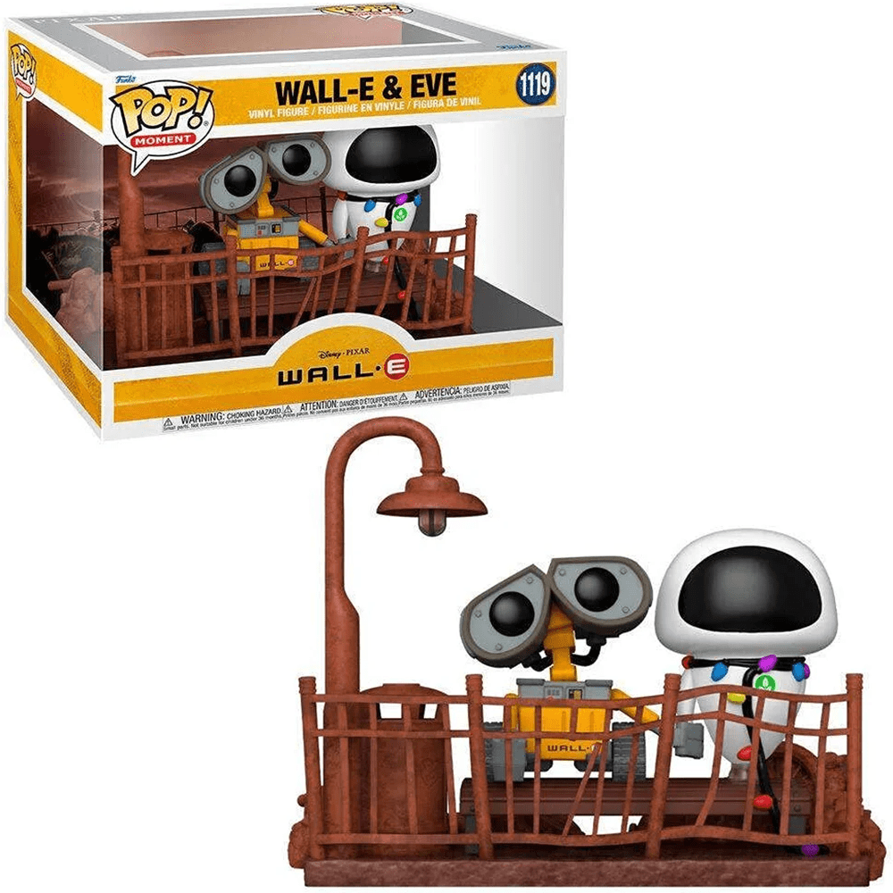 Disney Wall E Eve Funko Pop Vinyl Moment Collective Hobbees