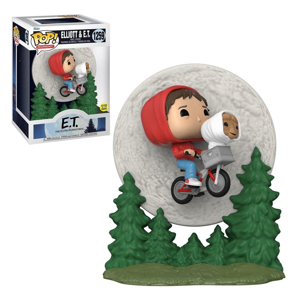 Funko Vinyl Figure E.T. 40th Anniversary Pop! Vinyl Figure FU50769 Elliot & E.T. Diorama