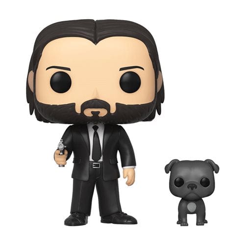John Wick with Dog Buddy Pop! Vinyl Figure