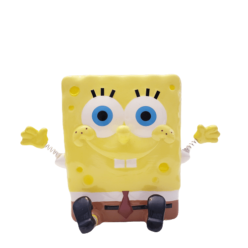 M.Z. Berger & Co. Bank Nickelodeon SpongeBob SquarePants Wiggly Arms Ceramic Coin Bank FSQ10100