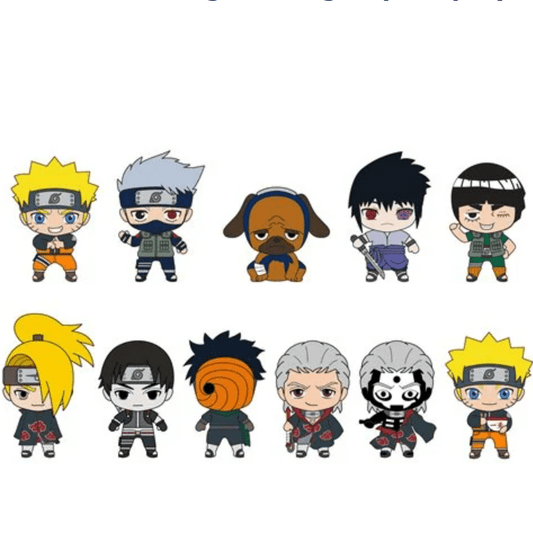 Naruto Collectible Figure Bag Clip