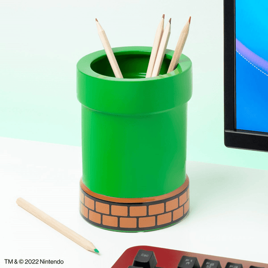 Paladone Planter Super Mario Warp Pipe Pen & Plant Pot
