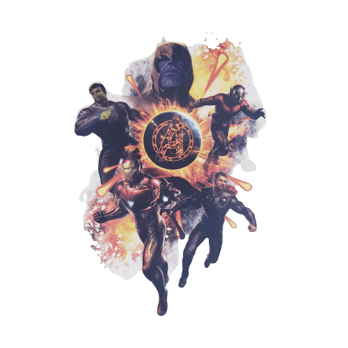 Sandy Lion Decals Marvel The Avengers Gadget Decals DC7534 Thanos & Avengers