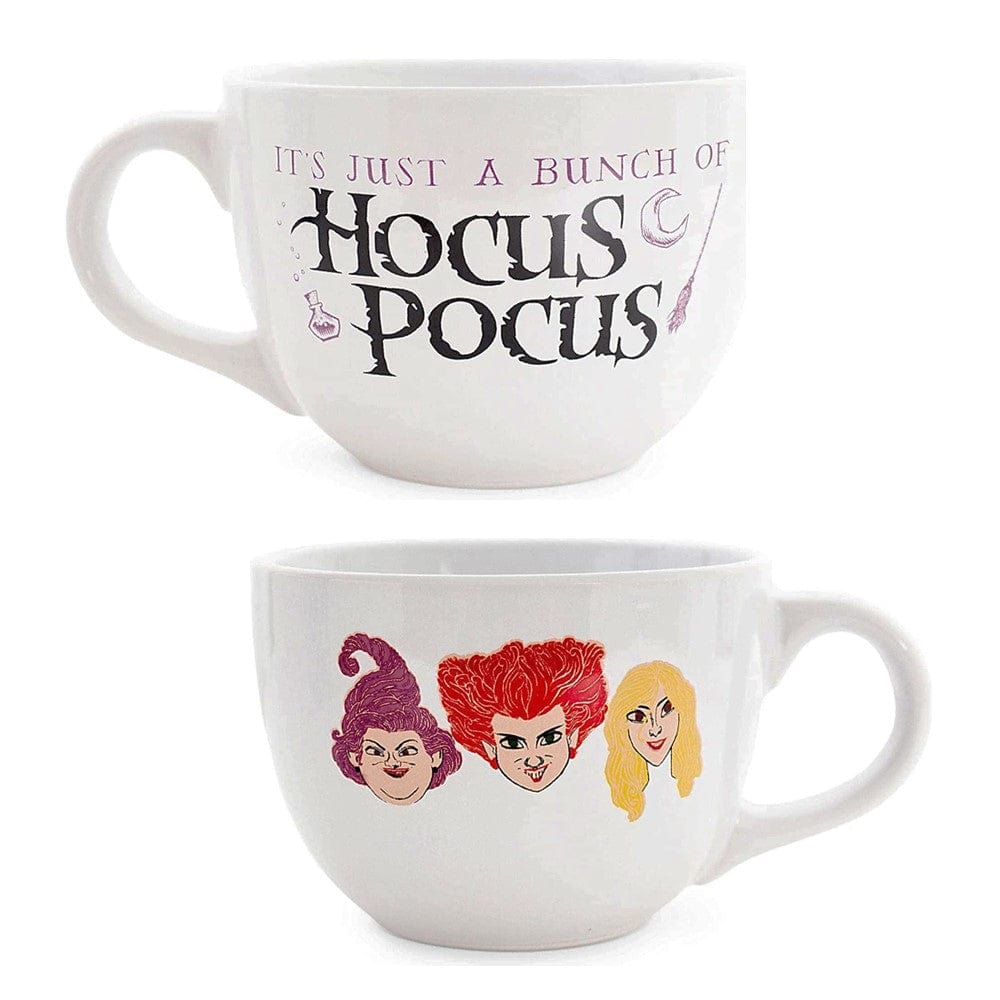 Silver Buffalo Mug Halloween Horror Ceramic Soup Mug 24oz HOC50333 Hocus Pocus