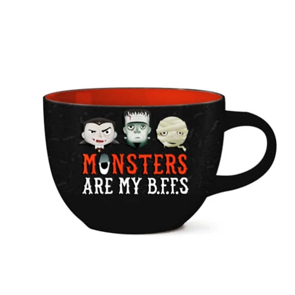 Silver Buffalo Mug Halloween Horror Ceramic Soup Mug 24oz UM140233 Monsters