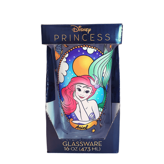 Silver Buffalo Pint Glass Disney The Little Mermaid Pint Glass 16oz DP127766B