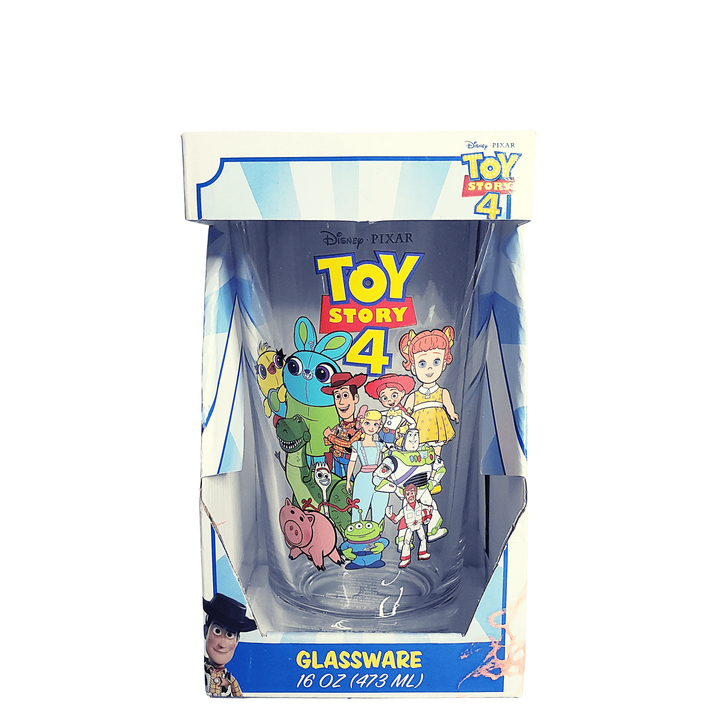 Silver Buffalo Pint Glass Disney Toy Story 4 Pint Glass 16oz TO133366B