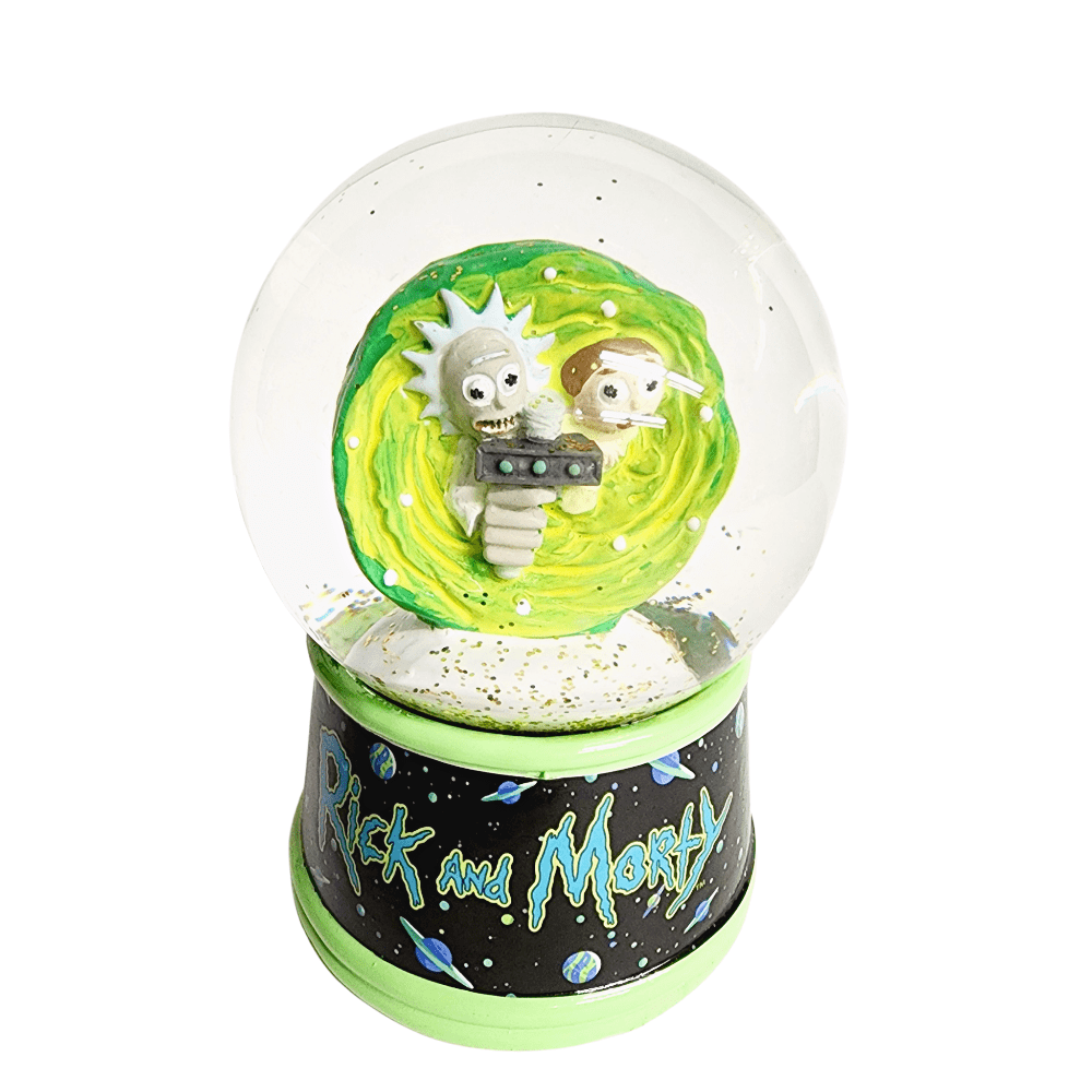 Silver Buffalo Snow Globe Rick And Morty Light-Up Snow Globe RM1507J9