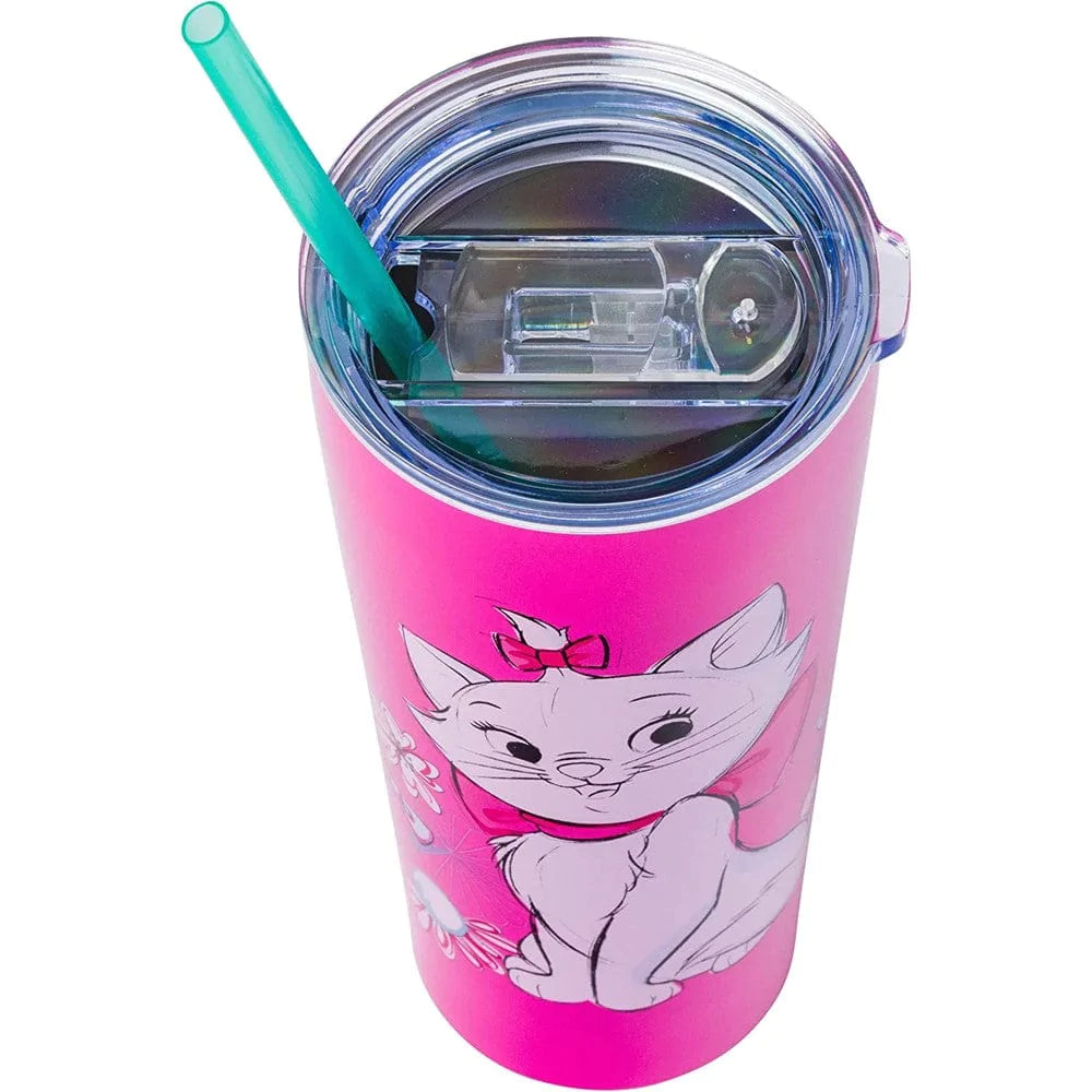 Silver Buffalo Tumbler Disney Aristocats Stainless Steel Travel Tumbler