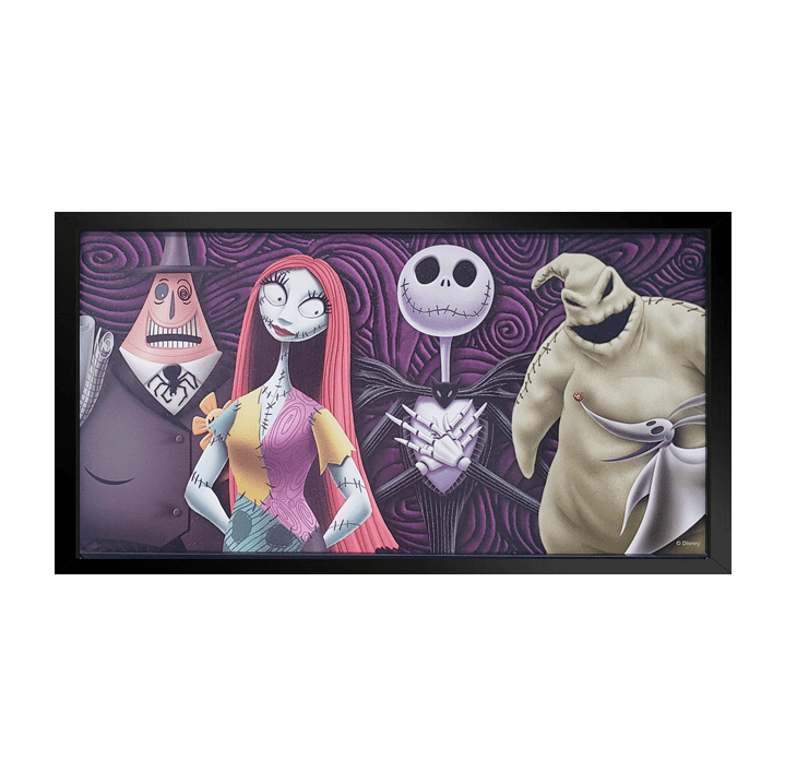 Silver Buffalo The Nightmare Before Christmas 10x18 Framed Wall Art