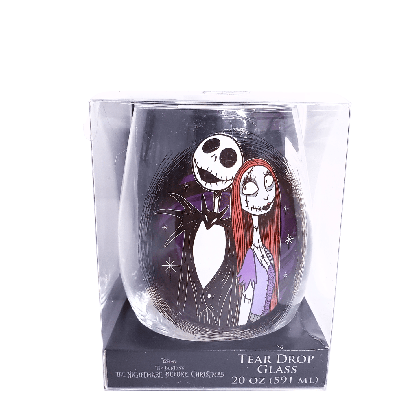 Silver Buffalo Wine Glass The Nightmare Before Christmas Wine Glass NB14186F