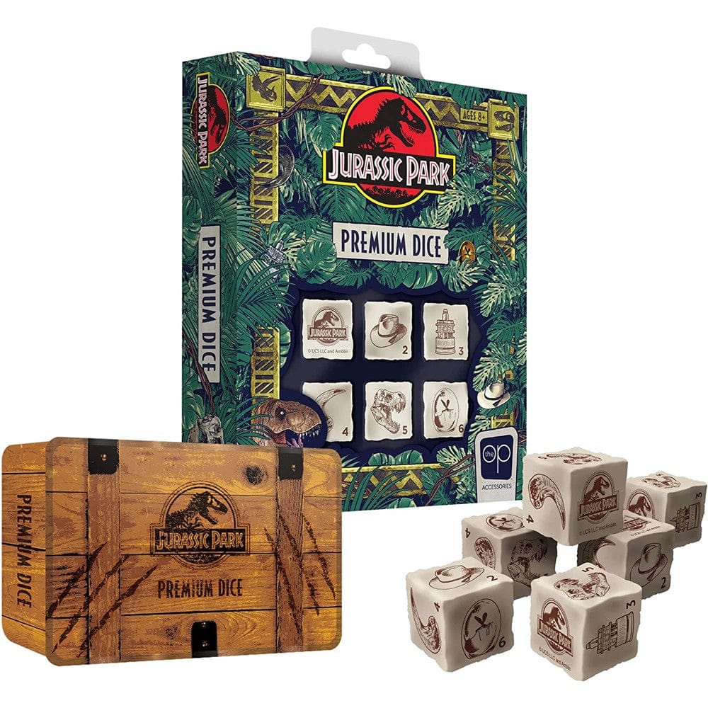 USAOPOLY Game Jurassic Park Premium Dice Set OPG15499