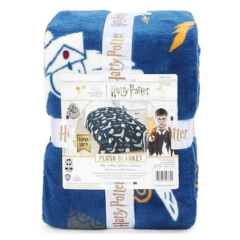 Wizarding World Blanket Harry Potter Hedwig Plush Blanket 60x90 22L042781
