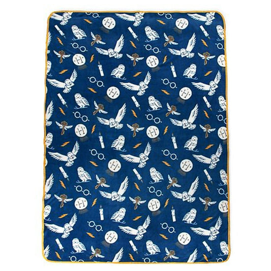 Wizarding World Blanket Harry Potter Hedwig Plush Blanket 60x90 22L042781