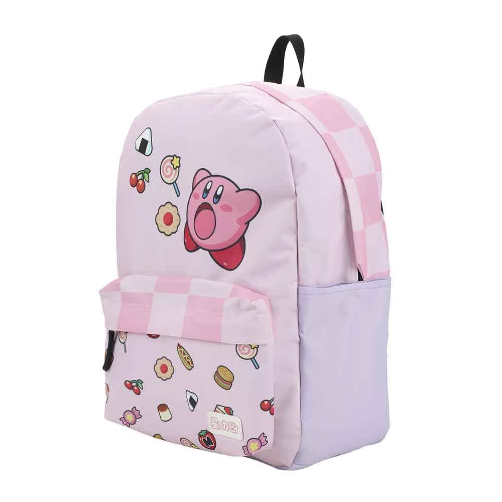 bioworld kirby the pink puff plush mini backpack Bioworld Nintendo Kirby Health Restore Backpack – Collective Hobbees