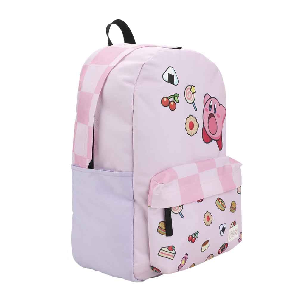 bioworld kirby the pink puff plush mini backpack Bioworld Nintendo Kirby Health Restore Backpack – Collective Hobbees