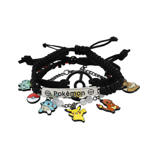 BioWorld Bracelet Nintendo Pokémon Multi Charm Bracelet Set BVA60FMPOKPP00
