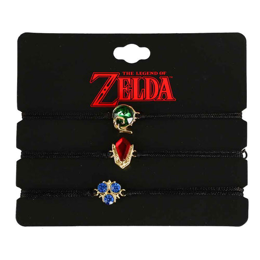 BioWorld Bracelet The Legend Of Zelda Gem Stones Bracelet Set BV748KNTN01HT00
