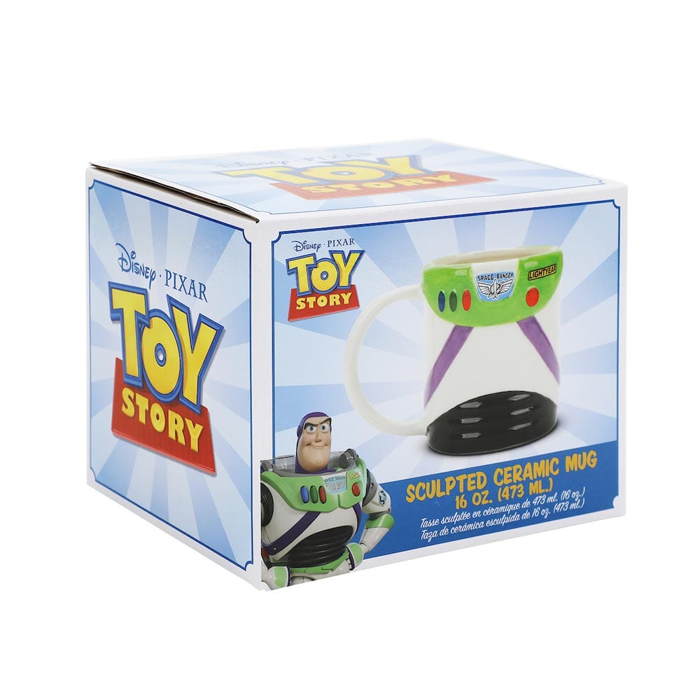 Bioworld Disney Pixar Toy Story Buzz Lightyear 16 oz. Sculpted Mug VUA6JFJDSXVI00