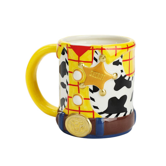 Bioworld Disney Pixar Toy Story Woody 12 oz. Sculpted Mug VUA6JFNDSXVI00