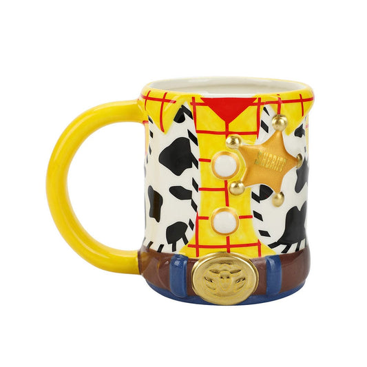 Bioworld Disney Pixar Toy Story Woody 12 oz. Sculpted Mug VUA6JFNDSXVI00