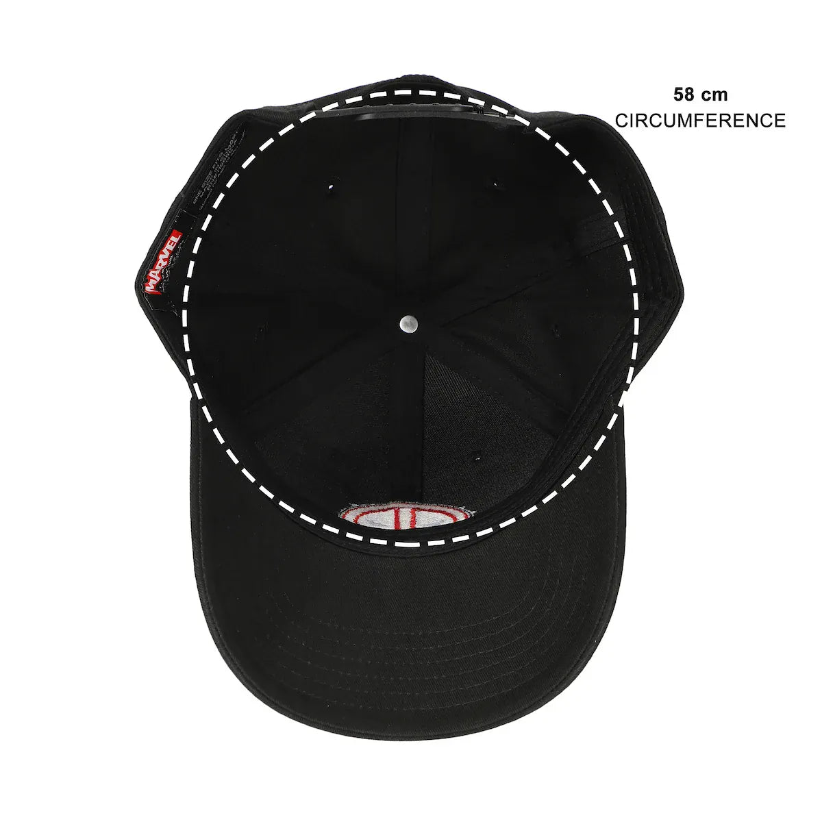 BioWorld Hat Marvel Deadpool Classic Mask Adult Baseball Cap BAM9JPWDPOPP00