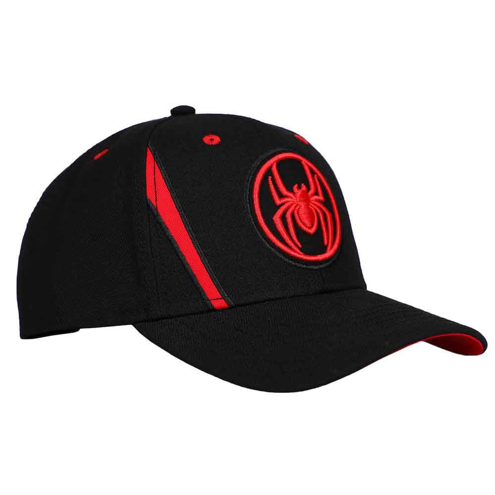 Bioworld Marvel Spiderman Miles Morales Pre-Curved Bill Hat ...