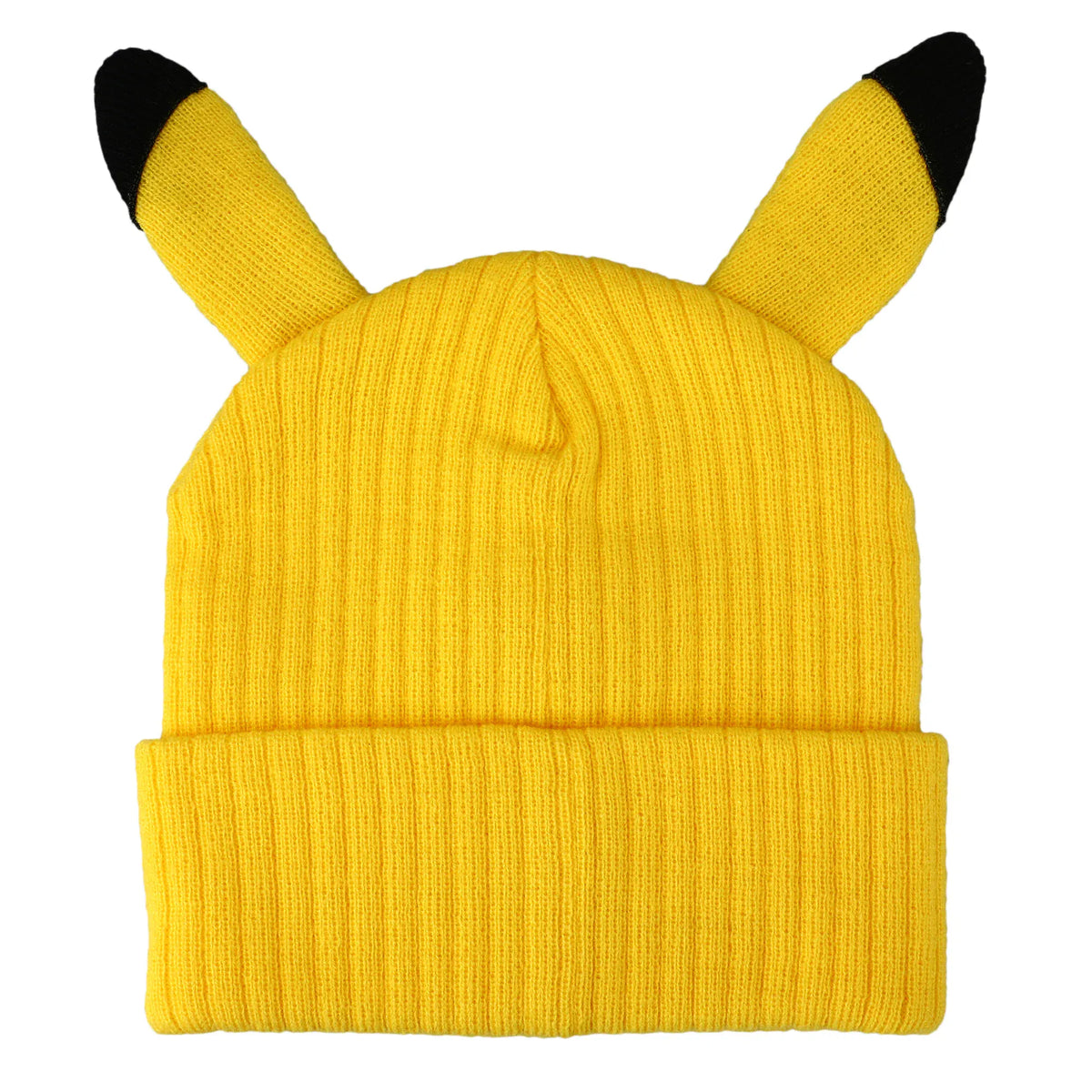 BioWorld Hat Pokemon Pikachu Inspired Adult Unisex Yellow Cuff Beanie KCA235MPOKPP00