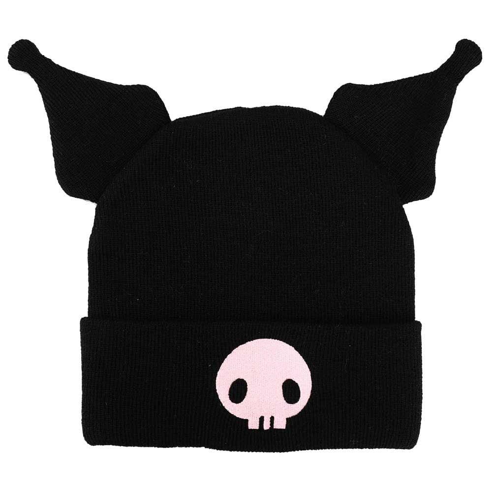 BioWorld Hat Sanrio Kuromi Beanie Hat With Plush Ears KCF0S3WKMIPP00