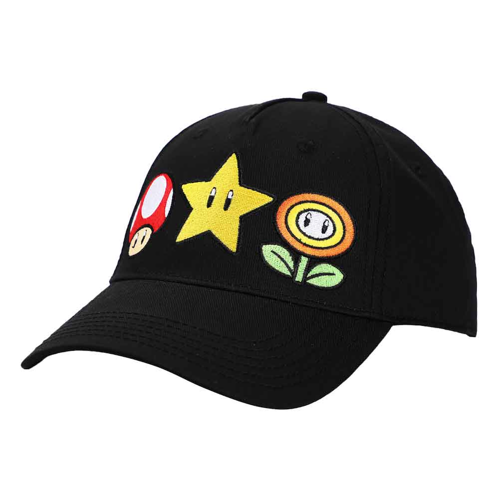 BioWorld Hat Super Mario Icons Embroidered Hat BA5DLKSMBPP00