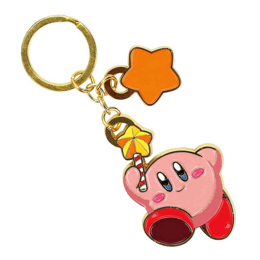 BioWorld Keychain Nintendo Kirby & The Warp Star Enamel Keychain KEU5CD5KBYPP00