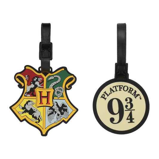 BioWorld Luggage Tag Harry Potter Hogwarts Rubber Luggage Tags LUY666JHPTPP00