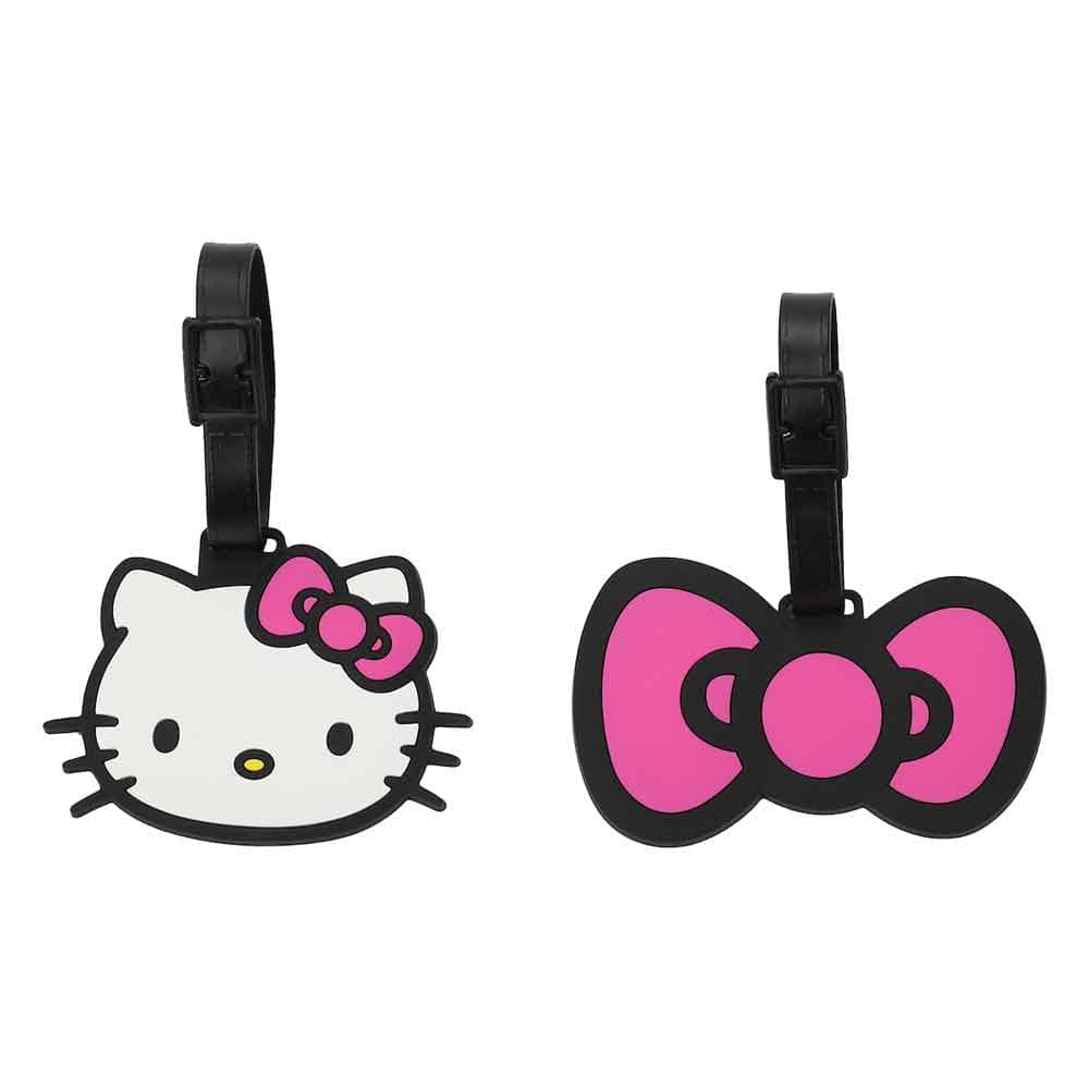 BioWorld Luggage Tag Hello Kitty Rubber Luggage Tags LUG669DHKCPP00