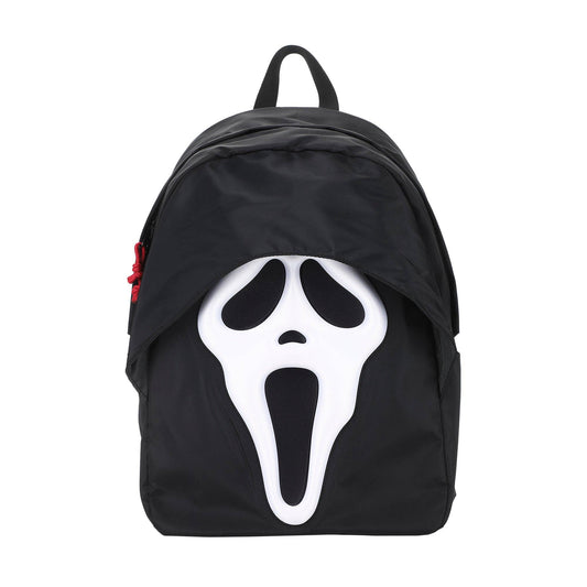 Bioworld Merchandising Backpack Ghostface Mask Black 18.5" Adult Novelty Character Backpack BPA9XWWGHFPP00